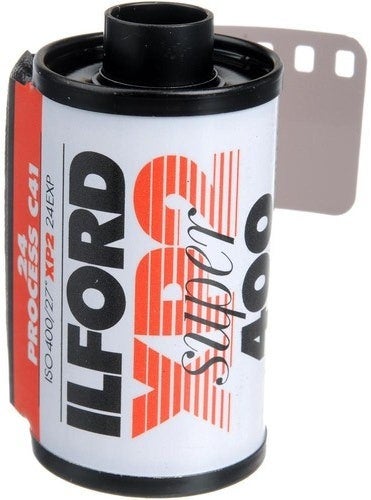 Image of Ilford XP2 Super 400 ISO (C41) 35mm 24 Exposure - Black & White Negative Film