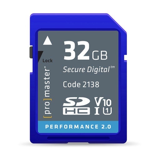 Image of ProMaster SDHC Performance 32GB (2.0) - V10 Memory Card
