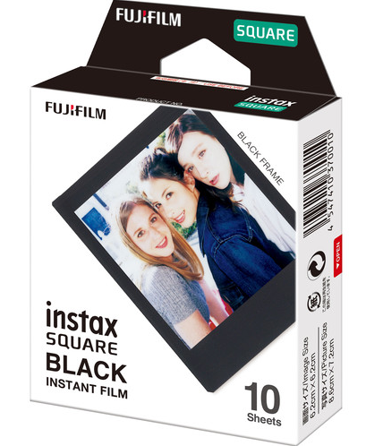 Image of Fujifilm Instax Square Black Frame - Instant Film (10 Sheets)