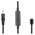 Saramonic Locking 3.5mm Connector to Apple-Certified Lightning Output Cable