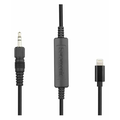 Saramonic Locking 3.5mm Connector to Apple-Certified Lightning Output Cable
