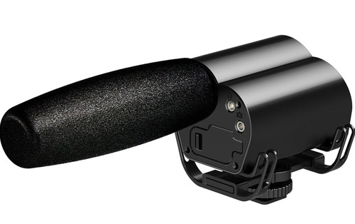 Saramonic Vmic Recorder Microphone w/LCD Monitor for DSLR Camera/Camcorders