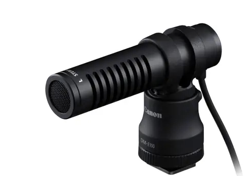 Image of Canon DM-E100 Stereo Microphone 3.5mm