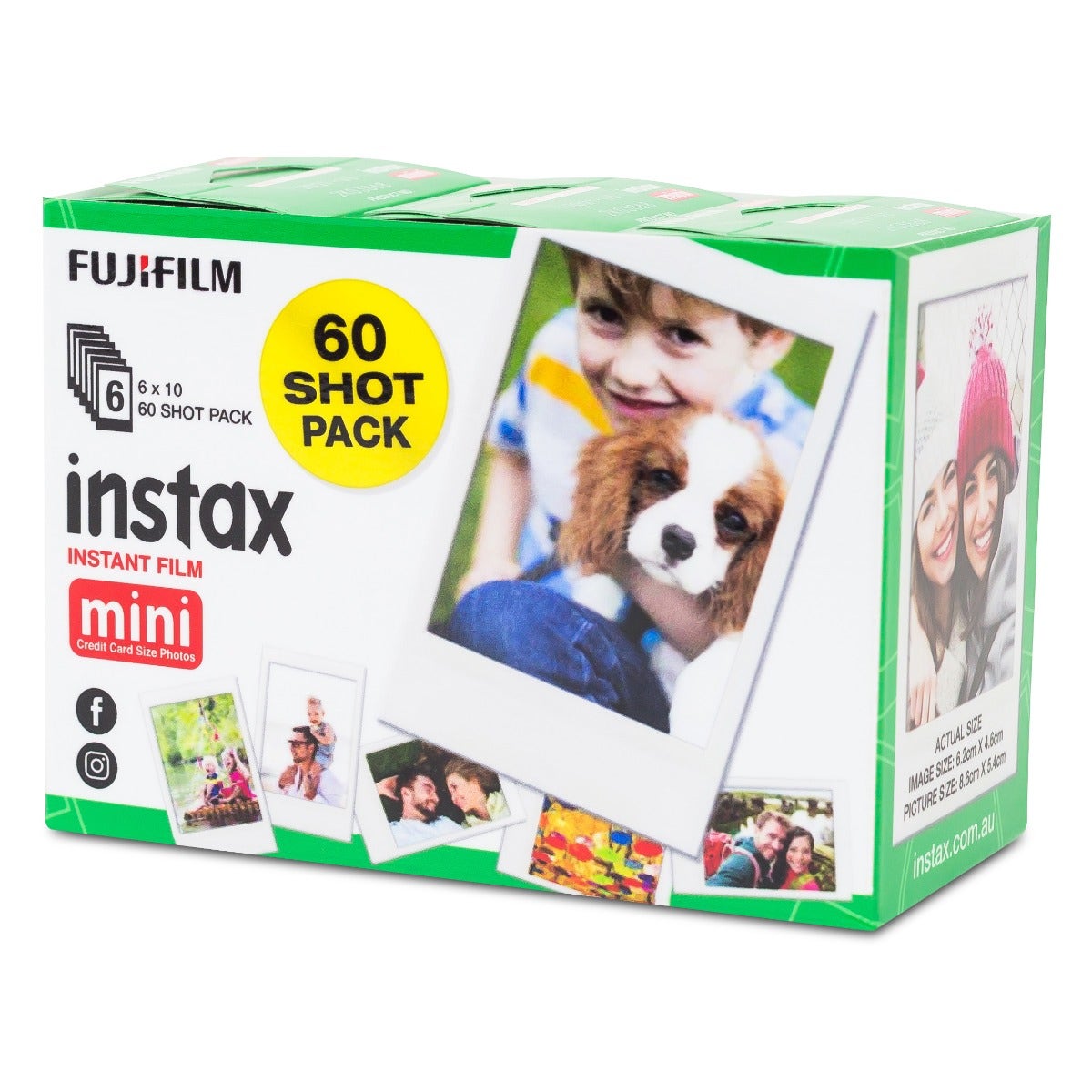 Fujifilm Instax Mini - Instant Film (60 Sheets)