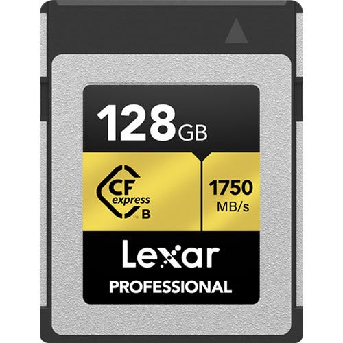 Image of Lexar Professional CFexpress Type B - 128GB GOLD Card 1750MB/s read / 1000MB/s write