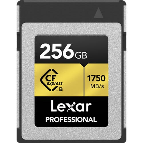 Image of Lexar Professional CFexpress Type B - 256GB GOLD Card 1750MB/s read / 1000MB/s write