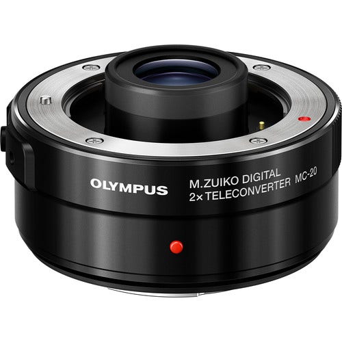 Image of Olympus MC-20 2x Teleconverter Black Lens