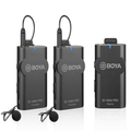 Boya BY-WM4 Pro-K2 Wireless Microphone System, 1 Receiver, 2 Transmitters