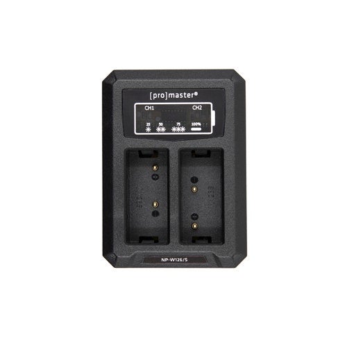Image of ProMaster Dually Charger - USB - Fuji NP-W126S