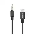 Boya BY-K1 3.5mm Male TRS to Male Lightning Adapter Cable 20cm