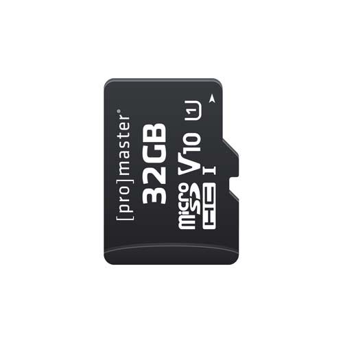 Image of ProMaster microSD Performance 32GB (2.0) - V10 Memory Card