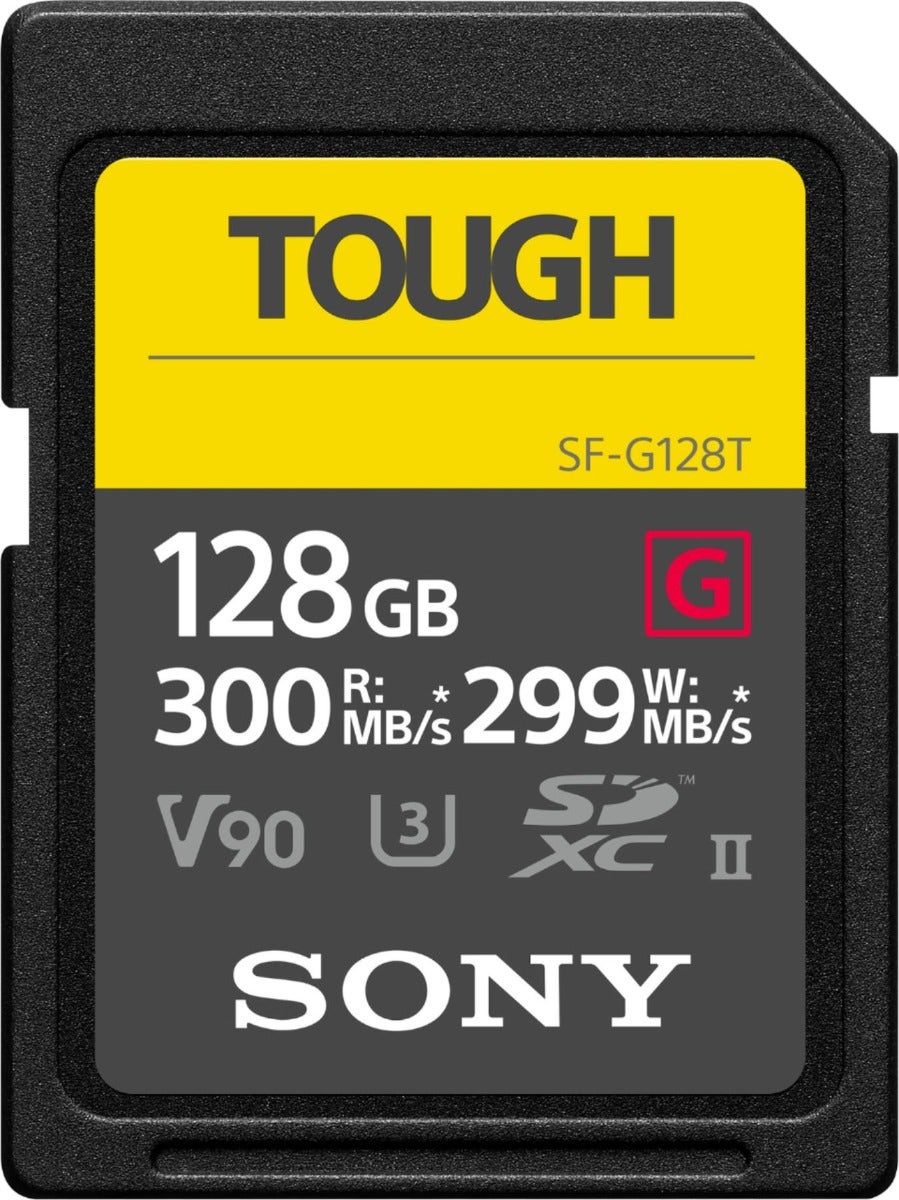 Image of Sony SF-G Tough Series 128GB SDXC UHS II V90 - Memory Card
