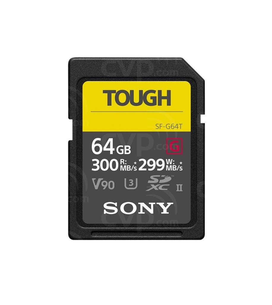 Image of Sony SF-G Tough Series 64GB SDXC UHS II V90 - Memory Card