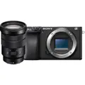Sony Alpha A6400 Black Body w/ Sony G 18-105mm f/4 Power Zoom Lens Compact System Camera