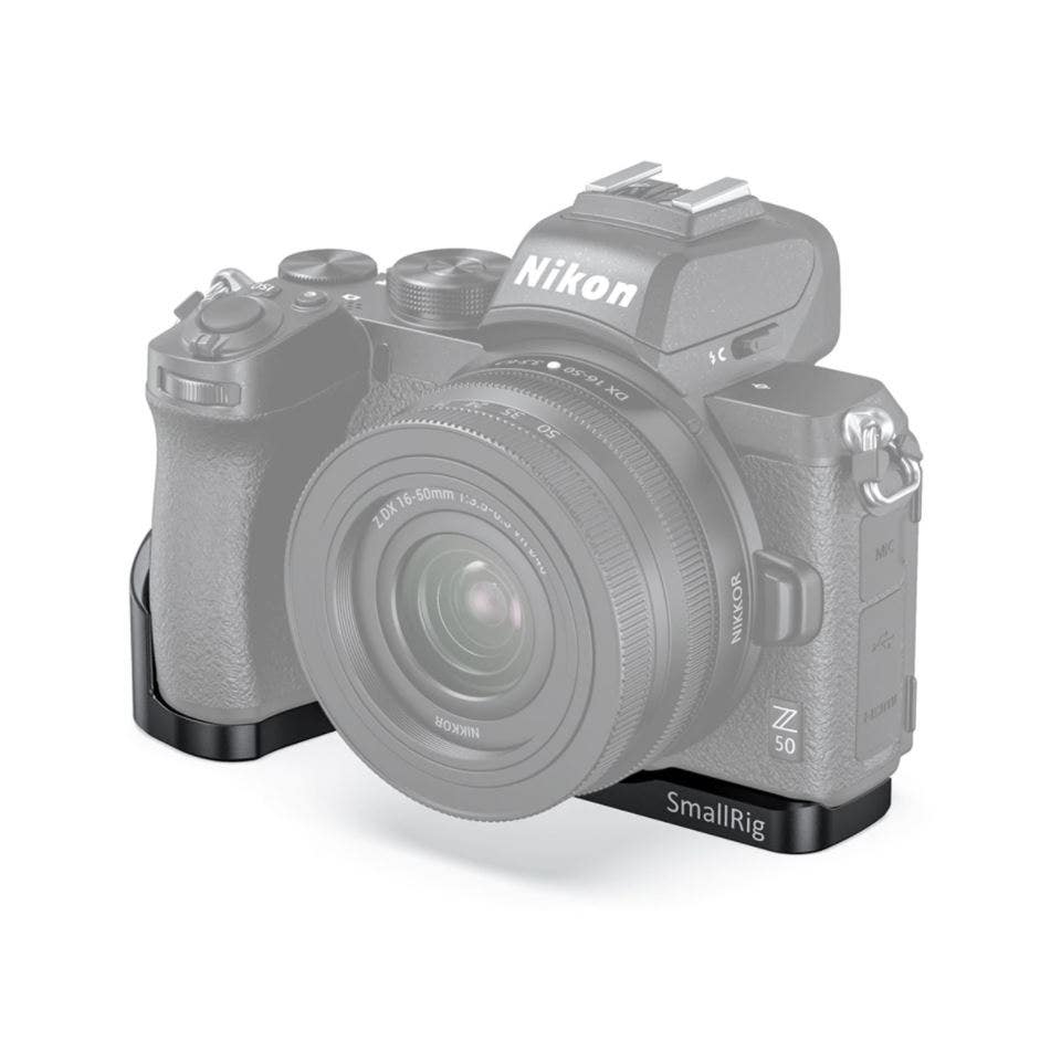 Image of SmallRig Vlogging Mounting Plate for Nikon Z50 Camera - LCN2525