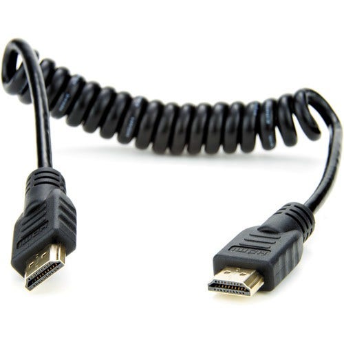 Image of Atomos Full HDMI to Full HDMI Coiled Cable (30cm-45cm)