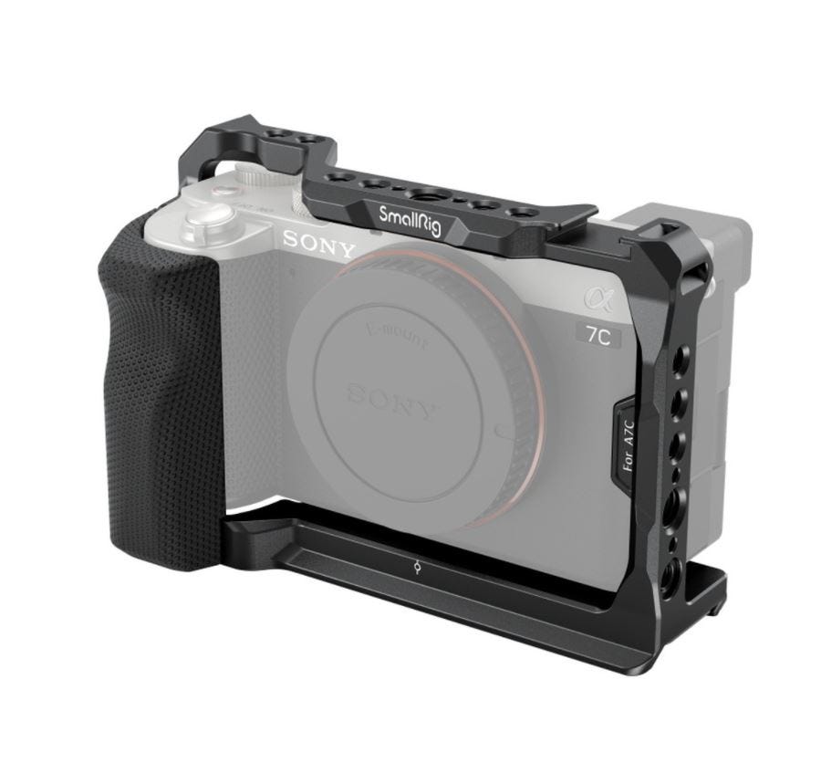 Image of SmallRig Cage with Side Handle for Sony A7C Camera - 3212