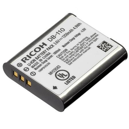 Image of Ricoh DB-110 Lithium Battery for GR III, GR IIIx, WG-6