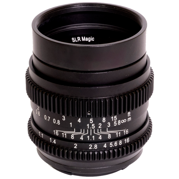 SLR Magic CINE 50mm f1.1 Lens - Sony E Mount