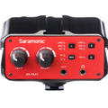 Saramonic SR-PAX1 Two Channel Audio Mixer, Preamp,Microphone Adapater