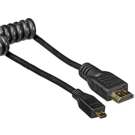 Image of Atomos Micro-HDMI to HDMI Coiled Cable 50 - 65cm