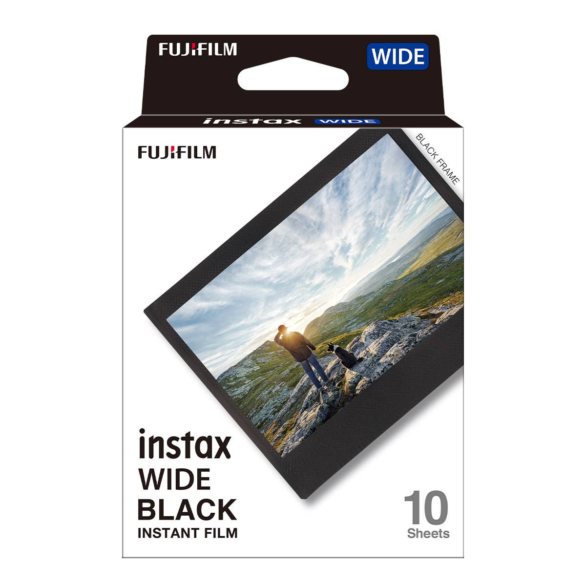 Image of Fujifilm Instax Wide Black Frame - Instant Film (10 Sheets)