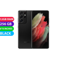 Samsung Galaxy S21 Ultra 5G Australian Stock (256GB, Black) - As New