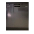Kleenmaid Dishwasher Freestanding 60cm Black Stainless Steel DW6020XB