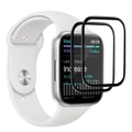 2PK EFM FlexiGlass Screen Armour Protection for Apple Watch 45mm Series 7 Clear