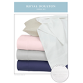 Pink Royal Doulton Cotton King Sheet Set