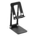 Momax Universal Smartphone Stand - Black, Foldable Design, Easy to Carry and Adjust, Sturdy Stand for Phone and Tablet [PS6]