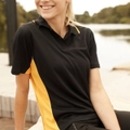 ROYAL - Ladies Quick Dry Contrast Panel Polo