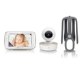 Motorola VM855 Connect 5-inch Portable Wi-Fi Video Audio Baby Monitor with Secure and Private Connection & Additional Flexible Crib Mount