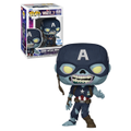 Funko POP! Marvel What If…? #948 Zombie Captain America - Limited Funko Shop Exclusive - New, Mint Condition