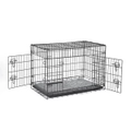 Pawz Pet Dog Cage Bed Crate Kennel Metal Carrier Portable Collapsible Playpen