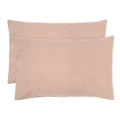 Std Temple Organic Cotton Pillowcase Pair Rosewater