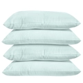 Plain Dyed Standard Pillowcase 4 Pack Sea Foam