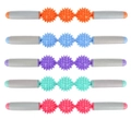 Advwin 3 Ball Muscle Massage Roller Back Neck Muscle Relaxation Orange/Blue/Purple/Green/ Pink