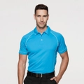 ELITE - Mens Contrast Piping Sports Polo Shirts