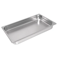 Vogue Stainless Steel Carving Tray 25mm Deep