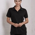 LEVITY - Ladies Honeycomb Knit Polyester Polo