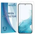 [3 Pack] Samsung Galaxy S22 5G (6.1") Ultra Clear Screen Protector Film by MEZON – Case Friendly, Shock Absorption (S22 5G, Clear)