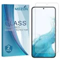 [2 Pack] Samsung Galaxy S22 5G (6.1") Tempered Glass Crystal Clear Premium 9H HD Screen Protector by MEZON – Case Friendly, Shock Absorption (S22, 9H)
