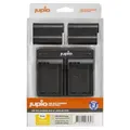 Jupio Value Pack: 2x Nikon EN-EL15C 2100mAh Battery + USB Dual Charger - Black