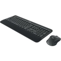 Logitech MK545 Wireless Desktop Keyboard Mouse Combo battery life comfortable palm rest & adjustable tilt legs Laser-grade KBLT-MK520R