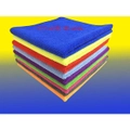 50pk Blue Microfibre Cleaning Cloth & Towel General Purpose Cloths 40x40cm
