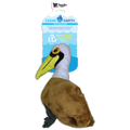 Clean Earth Large Pelican Recycled Dog & Puppy Soft Toy by Spunky Pup