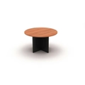 OM ROUND MEETING TABLE D900 x H720mm Cherry/ Charcoal