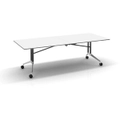 RAPIDLINE FOLDING BOARDROOM TABLE Natural White 2400W x 1000D x 743mmH