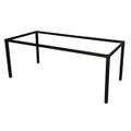 RAPIDLINE STEEL TABLE FRAME ONLY 40mm Square Tube Suits Top W1200 x D600mm Black